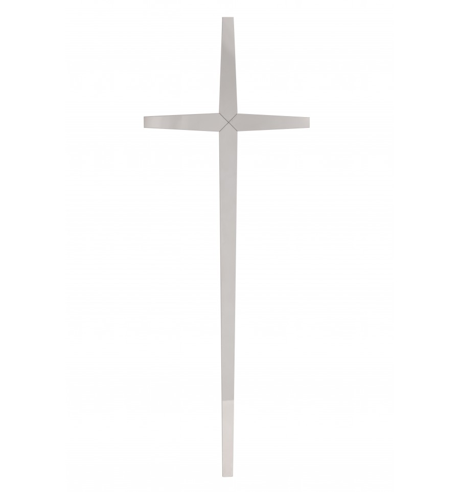 KRZYŻ ZE STALI NIERDZEWNEJ KW14 50cm