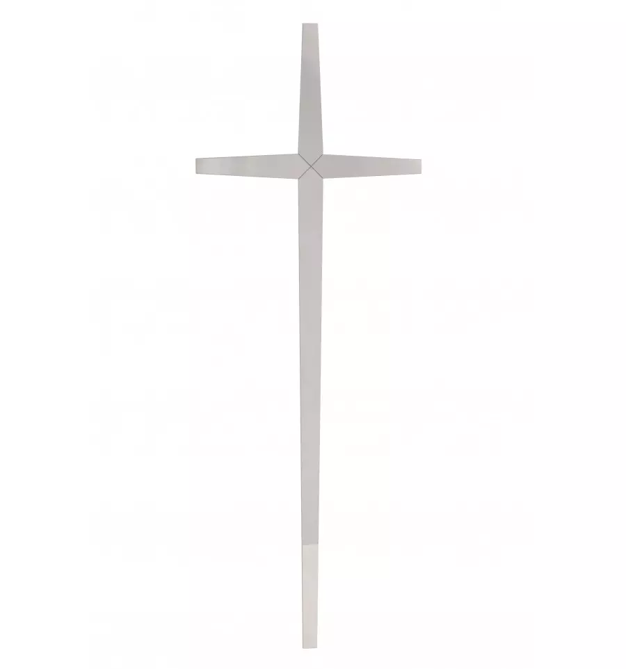 KRZYŻ ZE STALI NIERDZEWNEJ KW14 50cm