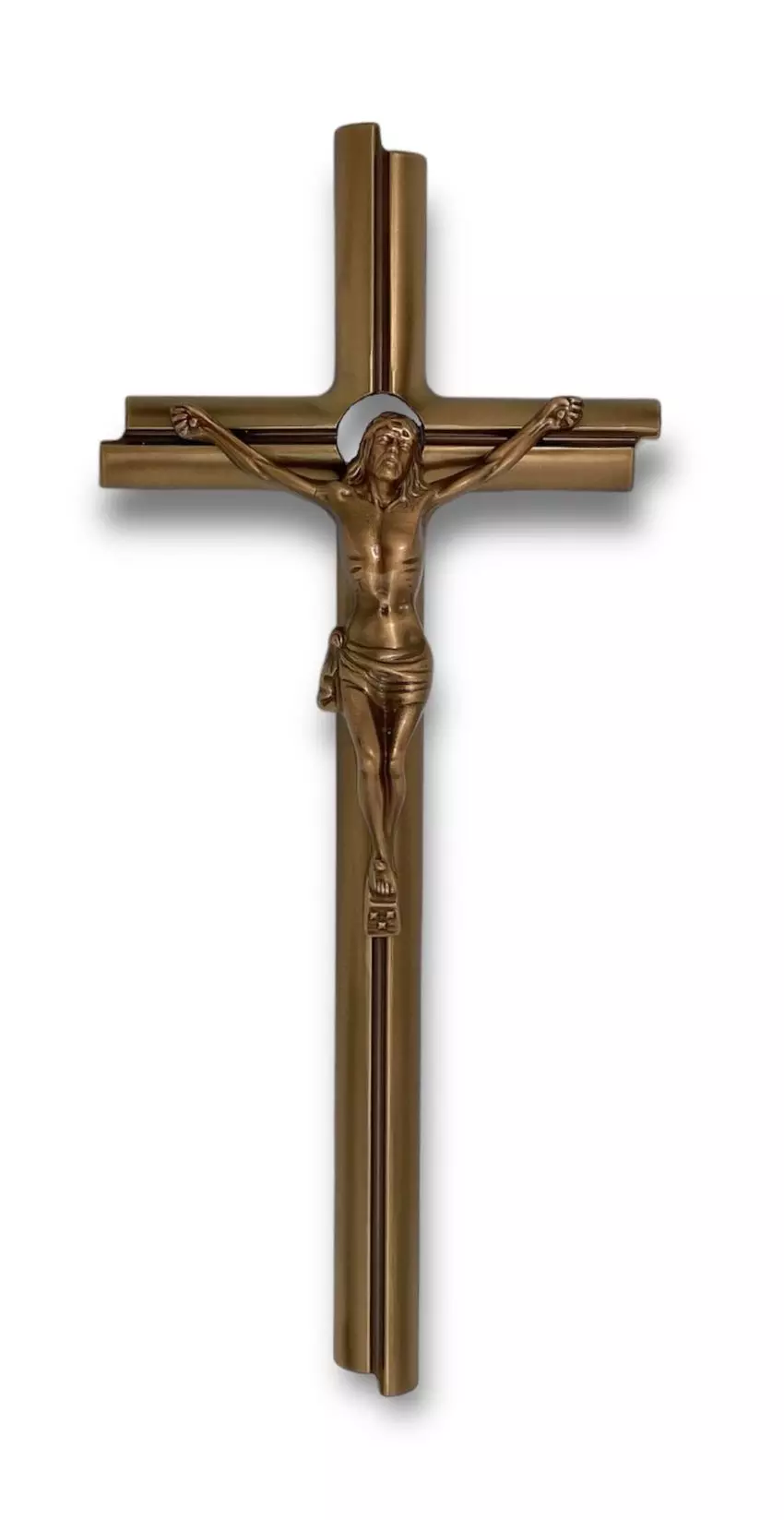 Krzyż ROMANO F87 ciemne złoto 50cm