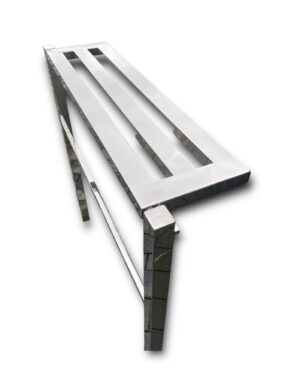 ŁAWKA ZE STALI NIERDZEWNEJ 85CM
