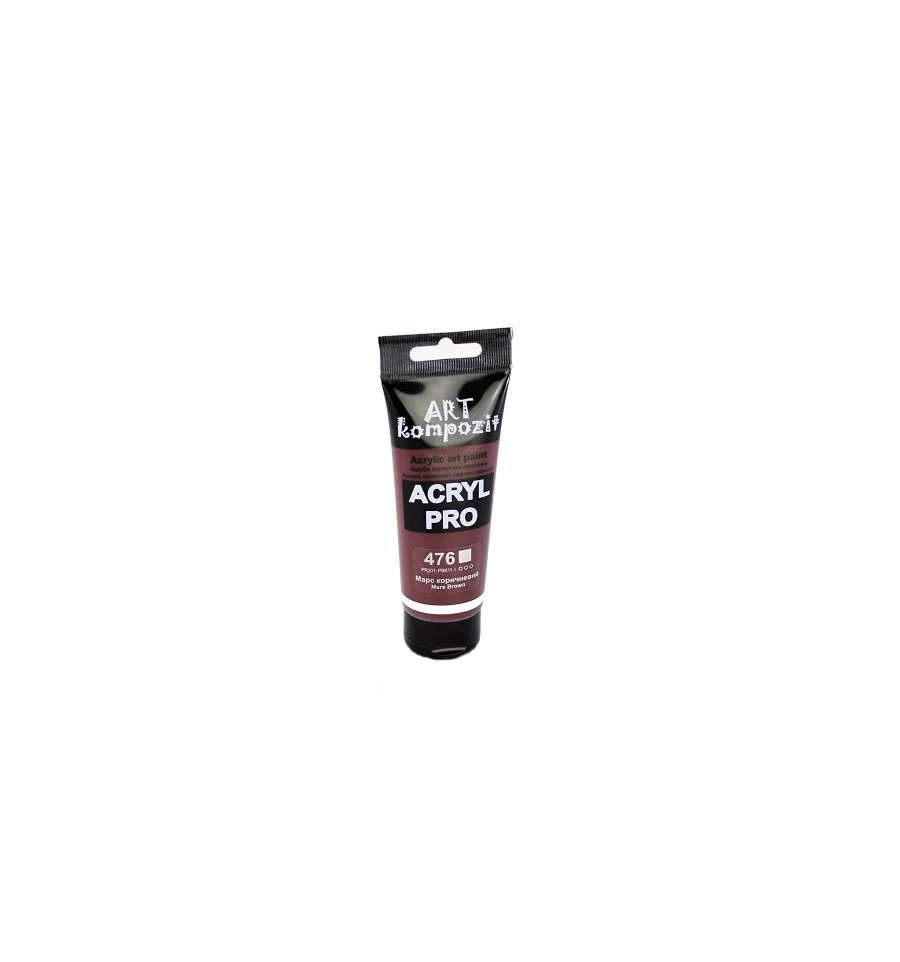 Farba akrylowa KOMPOZIT ART 75ml ciemny brąz