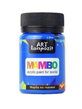 Farba akrylowa do tkanin KOMPOZIT ART MAMBO niebieska 50ml