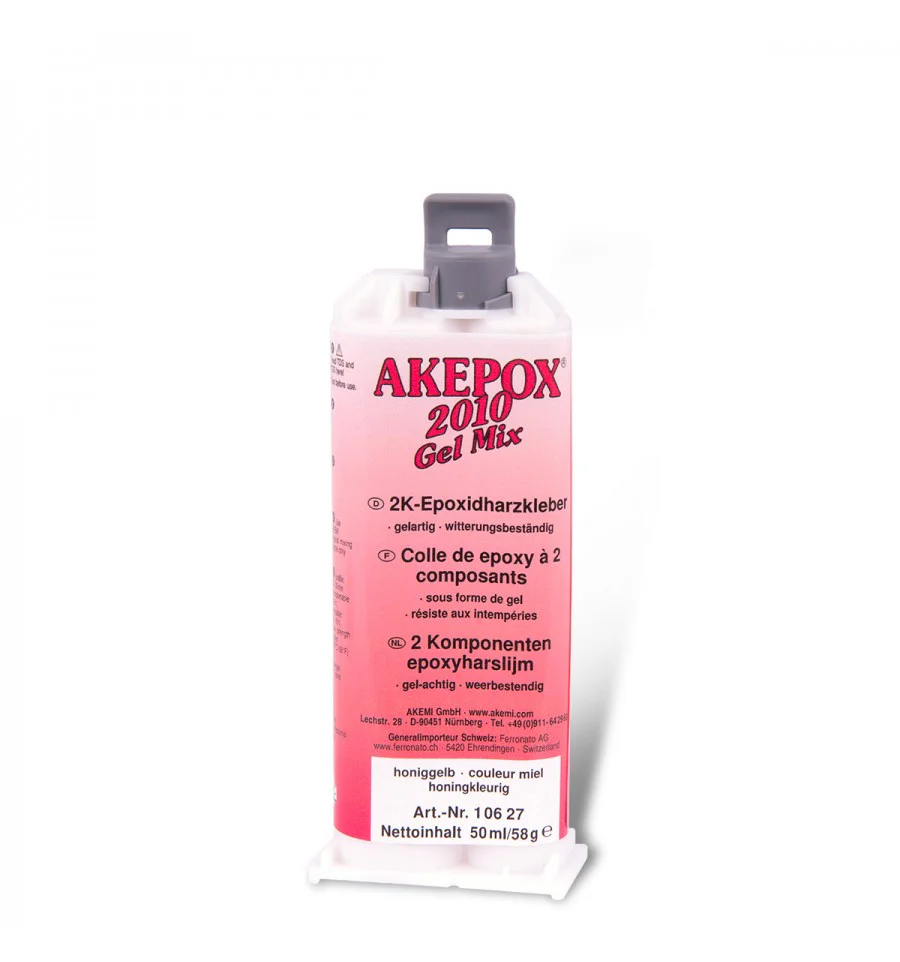 Akepox 2:1 klej do liter mosiężnych 50ml bezbarwny