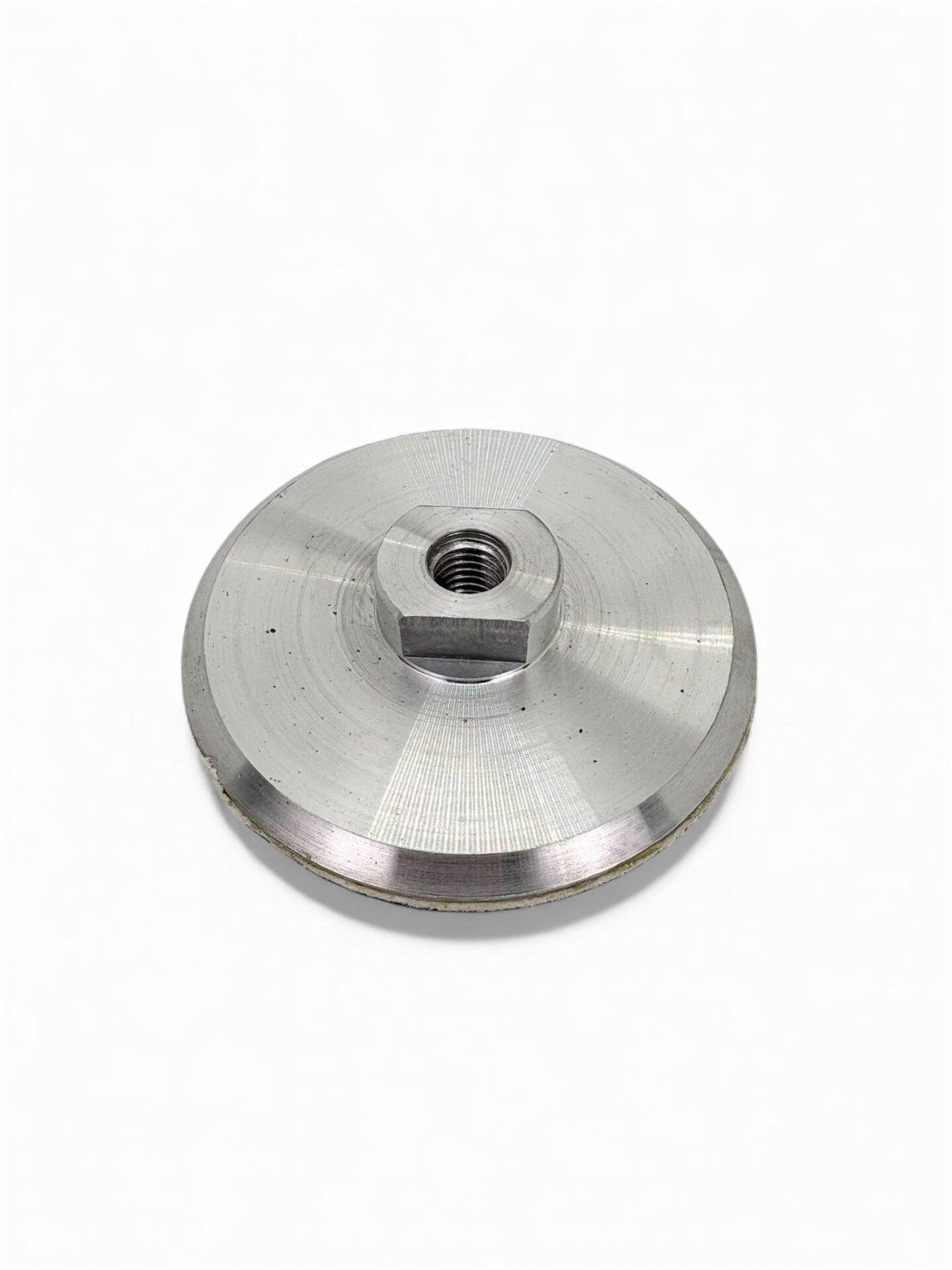 Uchwyt szlifierski aluminiowy z rzepem fi 100 M14