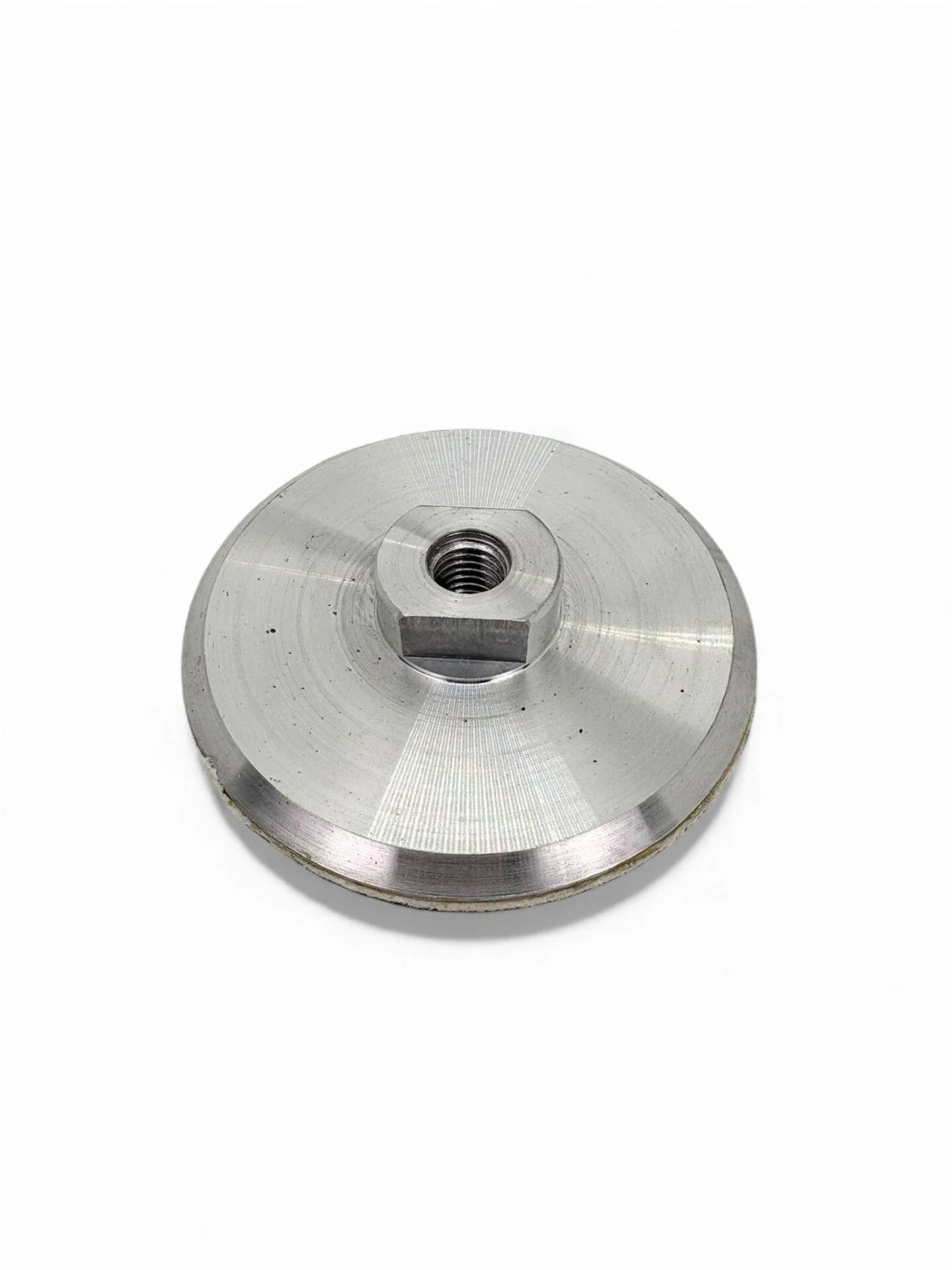 Uchwyt szlifierski aluminiowy z rzepem fi 100 M14