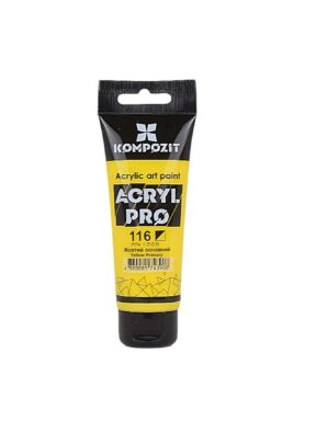Farba akrylowa Kompozit Art 75ml żółta 116