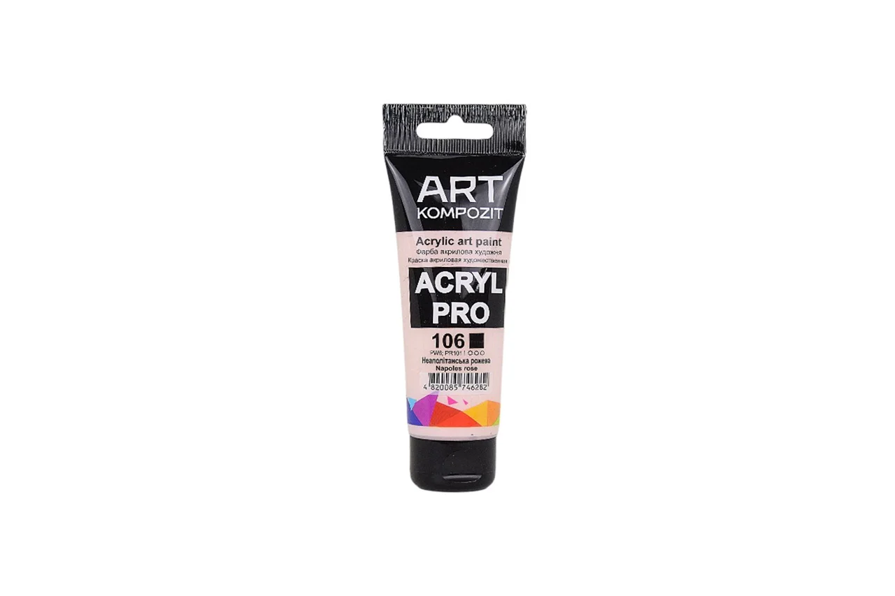 Farba akrylowa Kompozit Art 75ml jasny róż 106