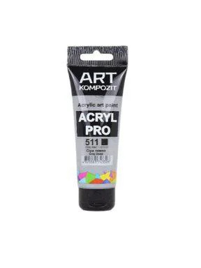 Farba akrylowa Kompozit Art 75ml Szara 511