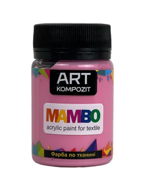 Farba akrylowa do tkanin KOMPOZIT ART MAMBO różowa 50ml