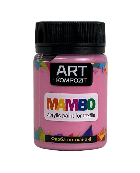 Farba akrylowa do tkanin KOMPOZIT ART MAMBO różowa 50ml