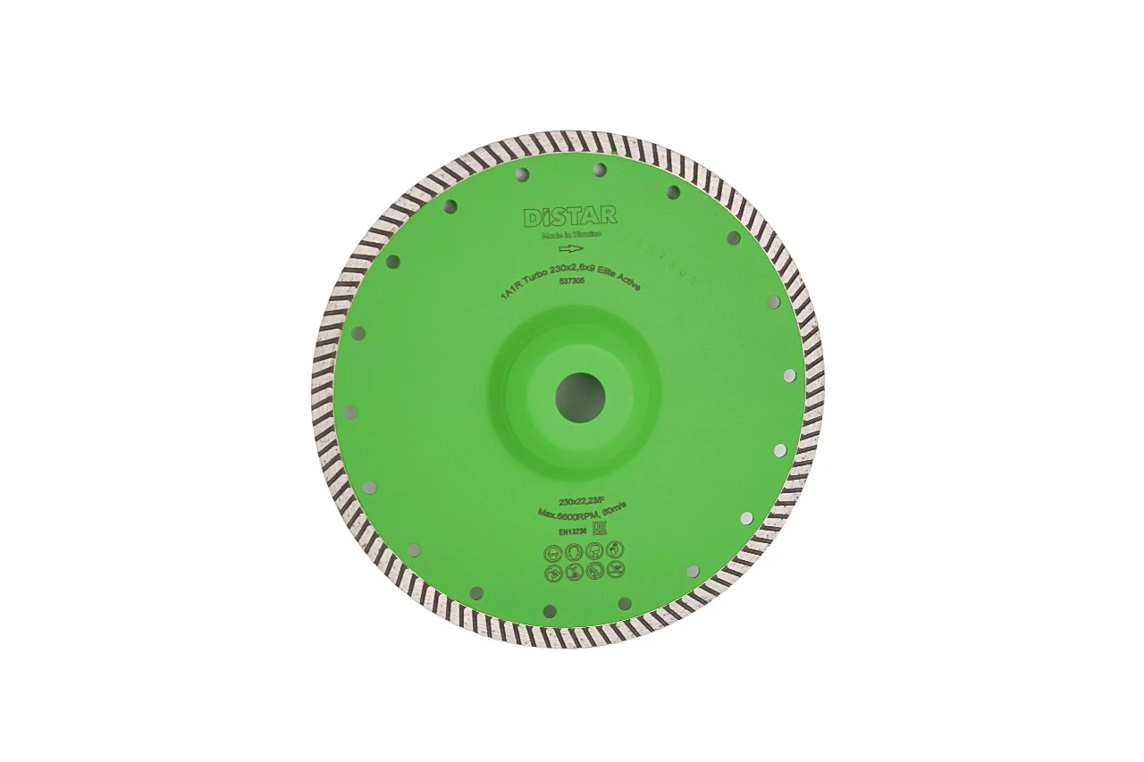 Tarcza diamentowa fi230 Distar 1A1R Turbo Elite Active