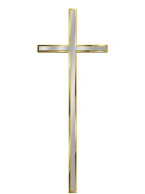 KRZYŻ PŁASKI ZE STALI NIERDZEWNEJ KW17/Z
