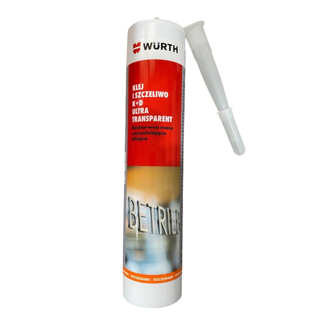 WÜRTH klej szczeliwo do kamienia K+D 300ml BEZBARWNY