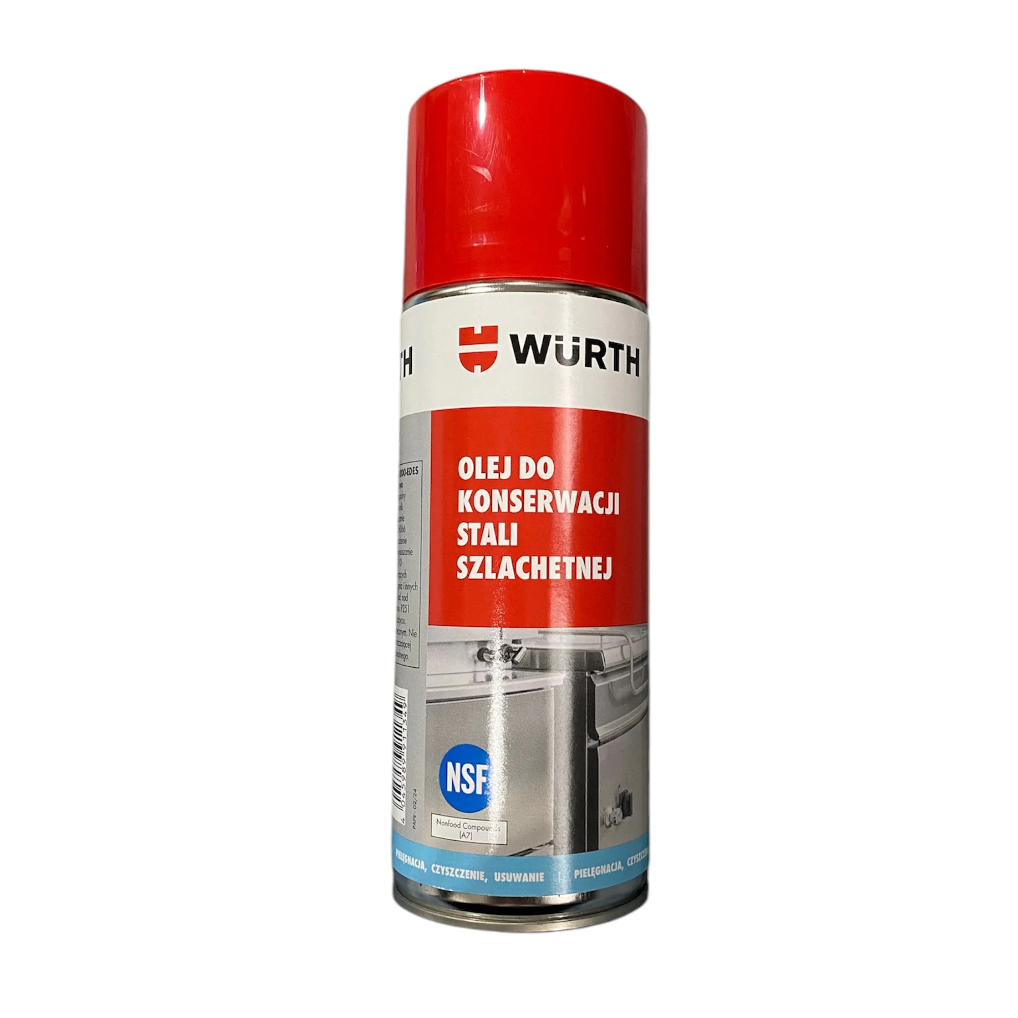 WÜRTH OLEJ DO KONSERWACJI STALI NIERDZEWNEJ 400ML