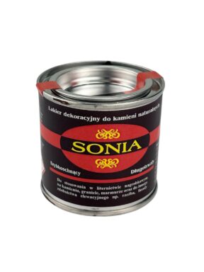 Lakier dekoracyjny do kamieni naturalnych SONIA brąz