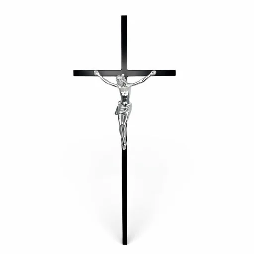 KRZYŻ K/SZ4/50/PAS CZARNY WYGIĘTY W ŁUK